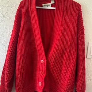 Vintage Oversized Cardigan